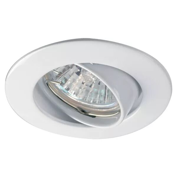 LUNAR 35-12 - Encastr� G4, rond, basculant, blanc, lampe non incl. (4870)