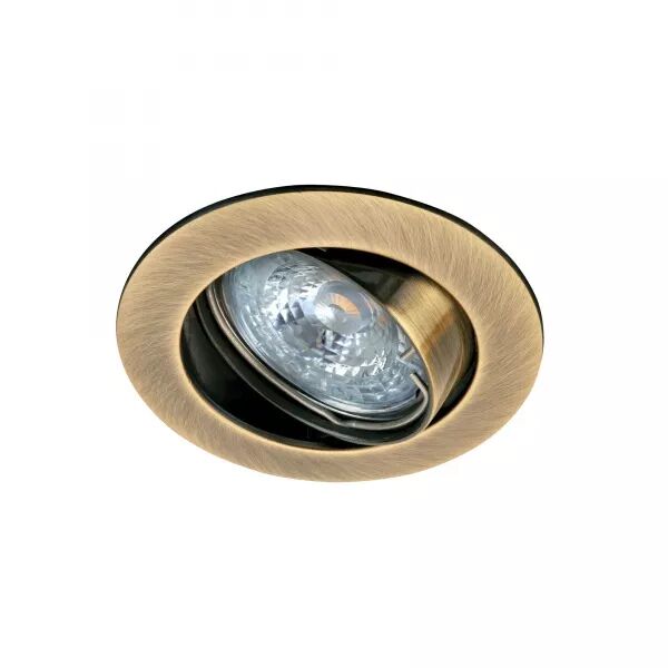 LUNAR 50-12 - ENCASTR� GU5,3, ROND, BASCULANT, BRONZE, LPE NON INCL.