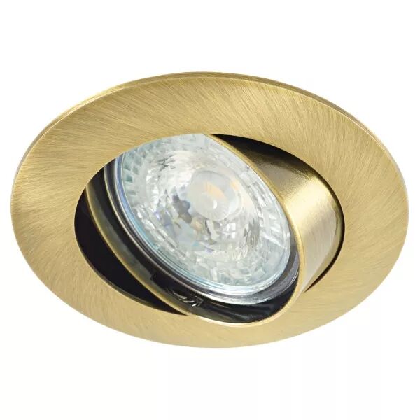 LUNAR 50-230 - Encastr� GU10, rond, basculant, bronze, lampe non incl. (4579)
