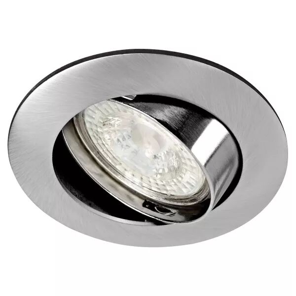 LUNAR LED - Encastr� GU10, nickel, a/lpe LED 4W 3000K 500lm incl (51119)