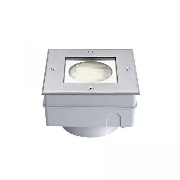 LUXSOL 2 - ENCASTR� SOL EXT. GX53 IP67 IK10, CARR�, INOX, LPE NON INCL.