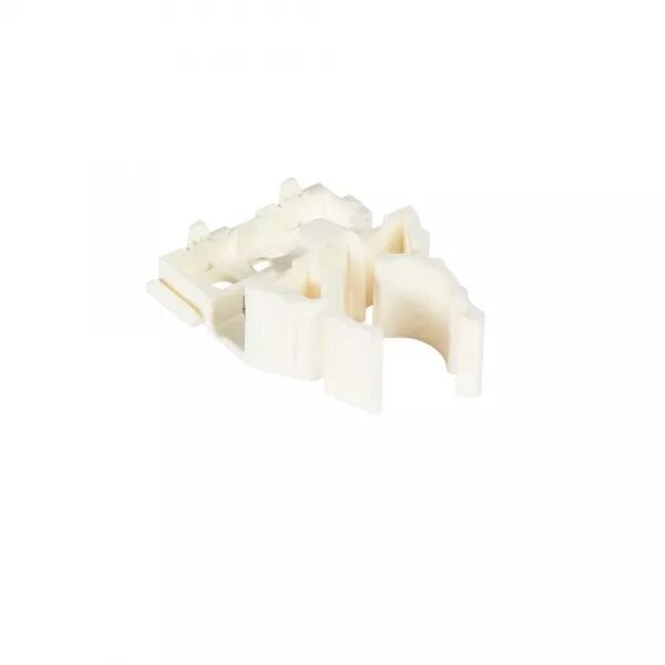 LYRE � CLIPSAGE �16MM - FINITION BLANC RAL9010