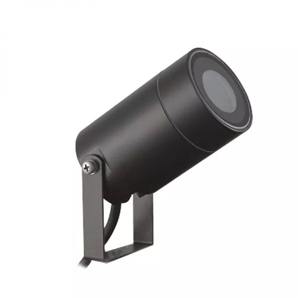LYS PIQUET PROJECTEUR PIQUET 1 X GU10 NOIR IP65 SLIM
