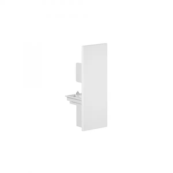 LYTESPAN RAIL EN VERSION H DOUBLE EMBOUT TERMINAL BLANC  9004/W-EN VERSION H