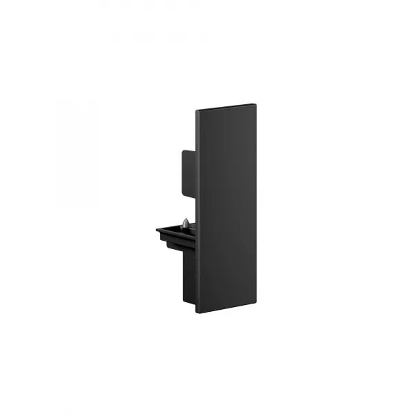 LYTESPAN RAIL EN VERSION H DOUBLE EMBOUT TERMINAL NOIR 9004/B-EN VERSION H