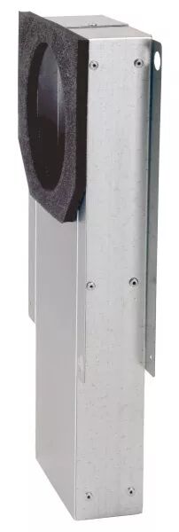 M 125 L - MANCHON COUDE POUR BOUCHE HYGROR�GLABLE DIAM�TRE 125