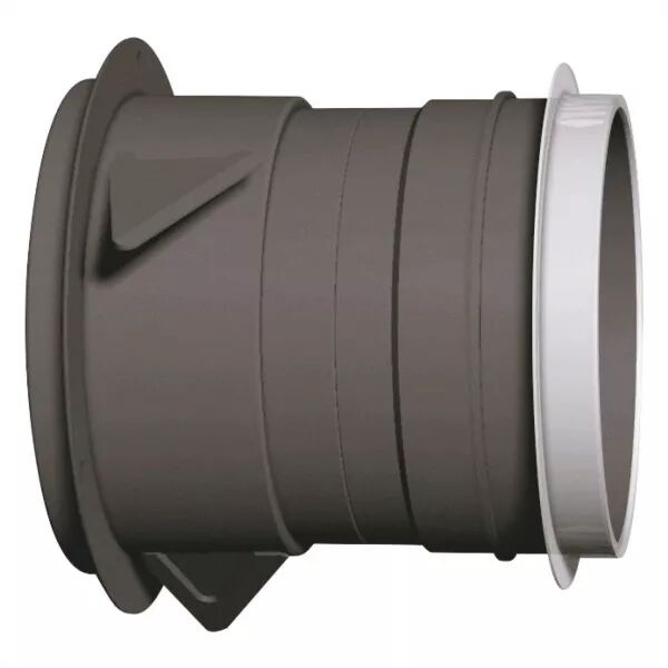 M 125 p-l100 - manchon court � griffes avec manchette diam�tre 125 (520025)