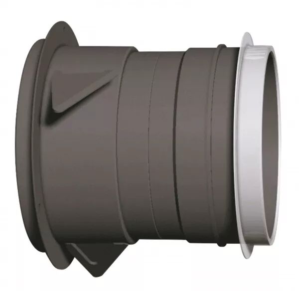 M 125 P-L100 - MANCHON COURT � GRIFFES AVEC MANCHETTE DIAM�TRE 125
