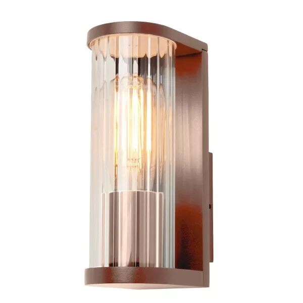 MAGALI - APPLIQUE MUR EXT. IP44 IK04, CORTEN, E27 60W MAX., LPE NON INCL.