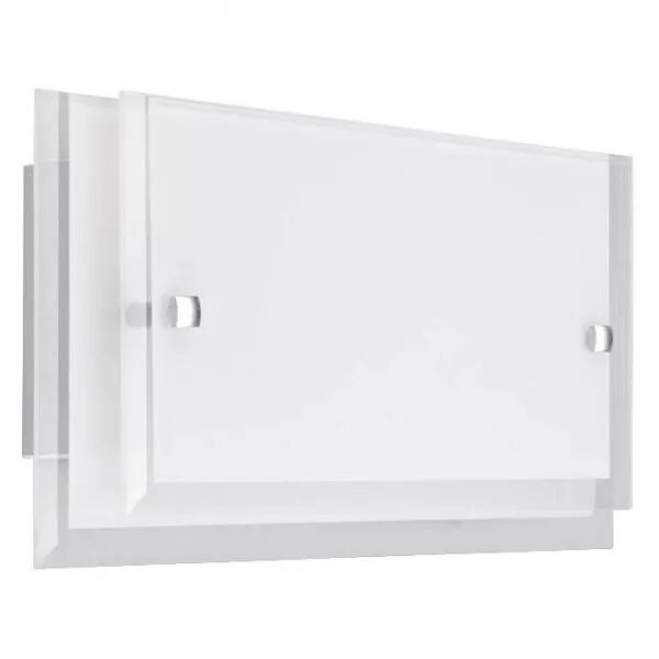 MAGGIE - Applique Mur E27 60W max, rectang., double verre opale, Lpe non incl. (3977)
