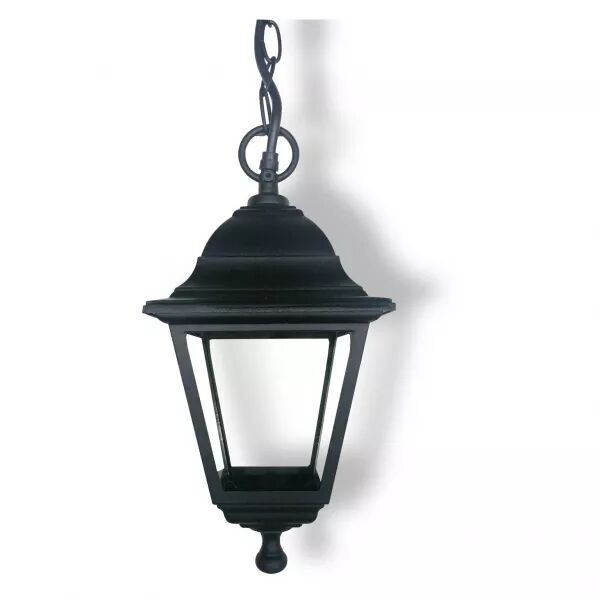 MANAUS : Applique exterieure  Vintage, E27,IP44  en aluminium. Noir
