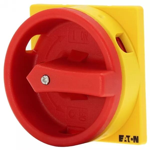 Manette, rouge, verrouillable par cadenas, pour T0 (057892)