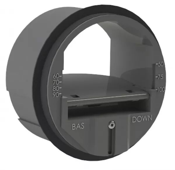 MAR 100/15-50 - REGULATEUR DEBIT BASSE PRESSION REGLABLE 50 M3/H DIAMETRE 100