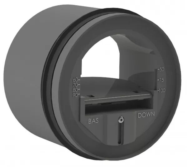 MAR 125/45 PR - REGULATEUR DE DEBIT BASSE PRESSION REGLABLE 45 M3/H DIAMETRE 125