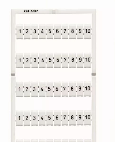 MARQUAGE WMB HORIZONTAL EXTENSIBLE 1...10 (10X)