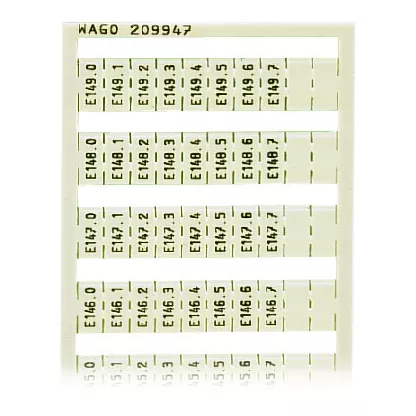 Marquage WSB Vertical E140.0 � E149.7 (1x) (209-947)