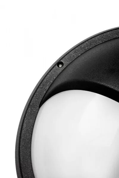 MARS ASYMETRIQUE NOIR 19W 3000K-IRC80-IP65-IK10 2150LM