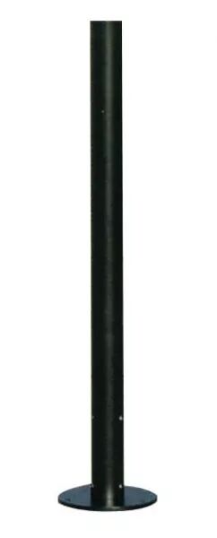 MATEO - M�T / POTEAU �60MM NOIR - 1,00M