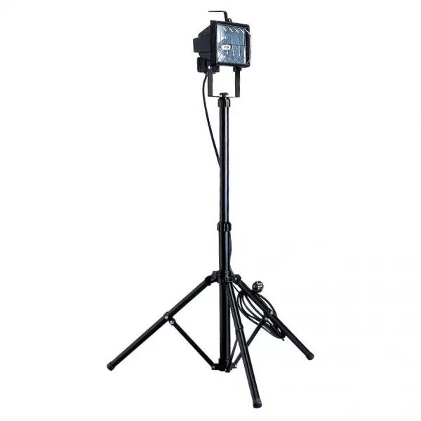 MAXISTAND - Proj. Ext. IP44 IK07 R7s 118mm 400Wmax, orient., noir,lampe non incl (1545)