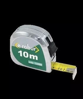 M�tre ruban acier rev�tu de nylon longueur 10 m autobloquant (222009)