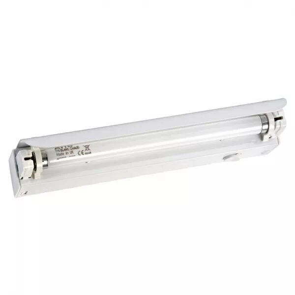 MFR 81- R�glette G5, blanc, a/inter+r�flect., a/tube fluo 8W/530 400lm incl. (5409)