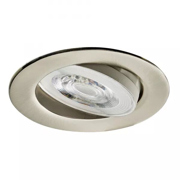 MI7 - ENC. LED 6W 3CCT 2700/3300/4000K 580LM, NICKEL, CONNEXION SANS OUTIL