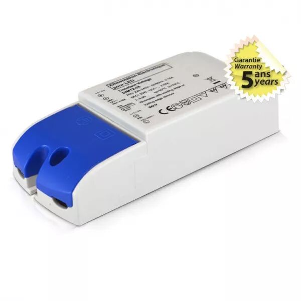 MIIDEX - &ALIM LED 12V DC DIM COUPURE PHASE 25W IP20 (7542)