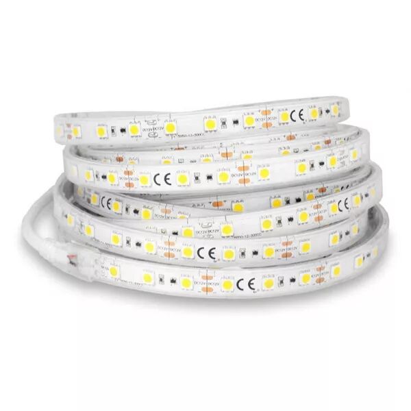MIIDEX - &BANDEAU BLC 6000K 5M 60LED 10,5W/M IP67 12V SILICON BOITE 5ANS (751675)