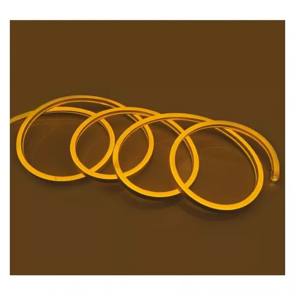 MIIDEX - &BOBINE NEON FLEX 50M 8W/M JAUNE 18 X 11MM IP65 + ALIM (749815)