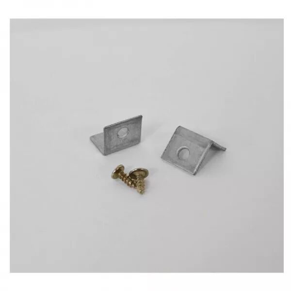 MIIDEX - &CROCHETS EQUERRE PR FIXATION TOUTES DALLES PACK DE 2 (77613)