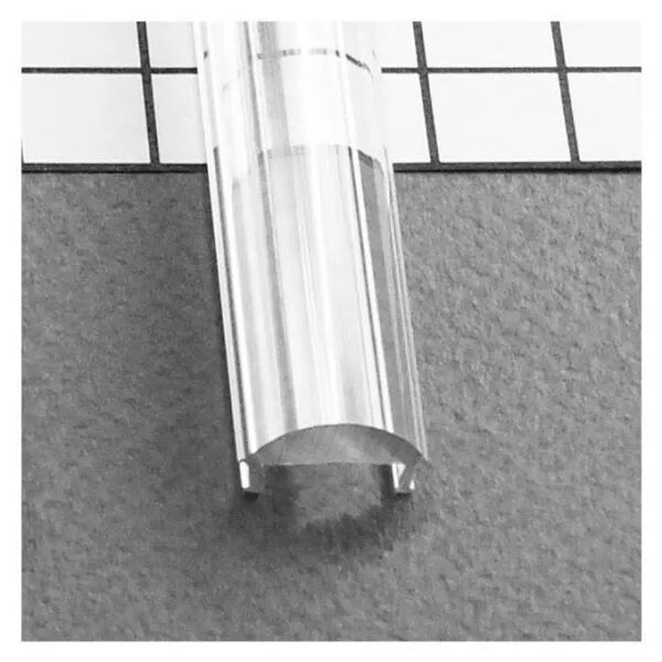 MIIDEX - &DIFFUSEUR PROFILE LENTILLE 60� 15,4MM TRANSPARENT 1000MM (9859)
