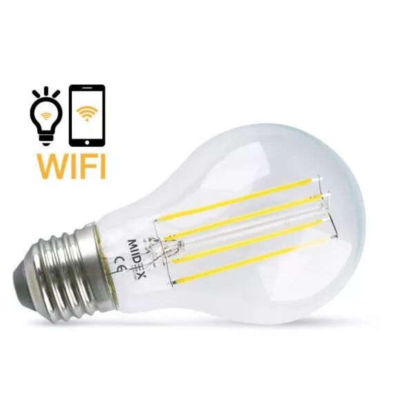 MIIDEX - &LED FIL COB BULB E27 7W 4000K WIFI DIM BOITE (71397)