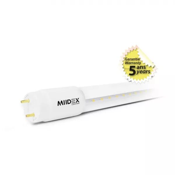 MIIDEX - &TUBE LED T8 1500MM 25W 4000K 230V LN CLR 5ANS (X10) (76080)
