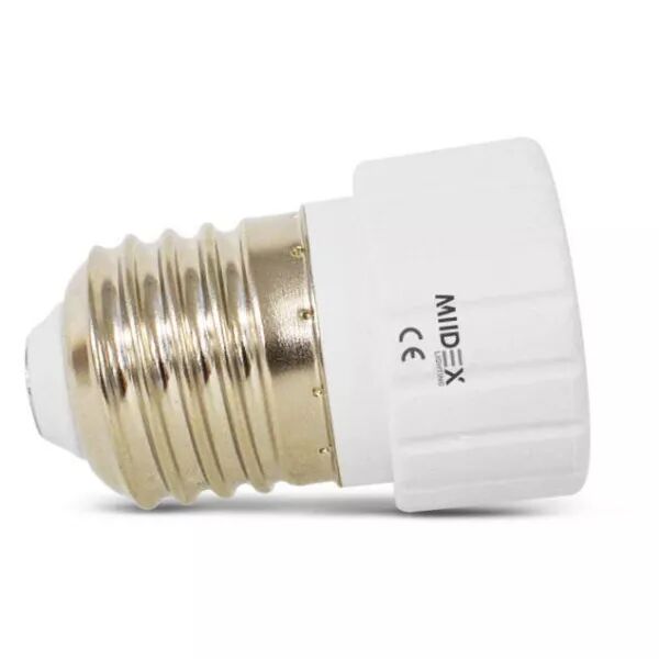 MIIDEX - ADAPTATEUR BASE CULOT E27 VERS GU10 (73987)