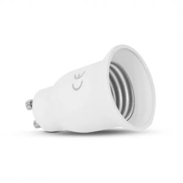 MIIDEX - ADAPTATEUR BASE CULOT GU10 VERS E27 BLISTER (739851)