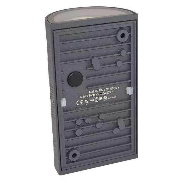 MIIDEX - ALBANA RD APPL 2 X 5W 3000K GS ANT IP54 (67797)