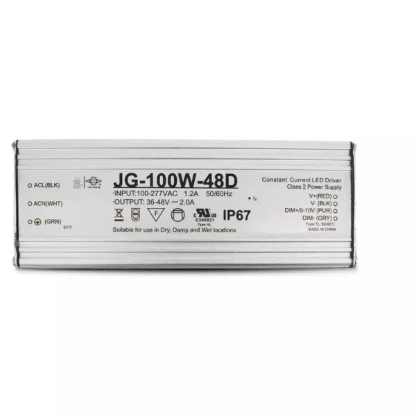 MIIDEX - ALIM  LED 36-48VDC 100 W 2000 mA IP67 DIM 0-10V (S9023)
