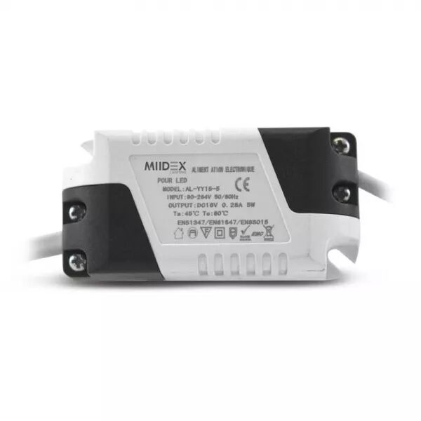 MIIDEX - ALIM LED 7W DC 23 V 0.28 A (76331)