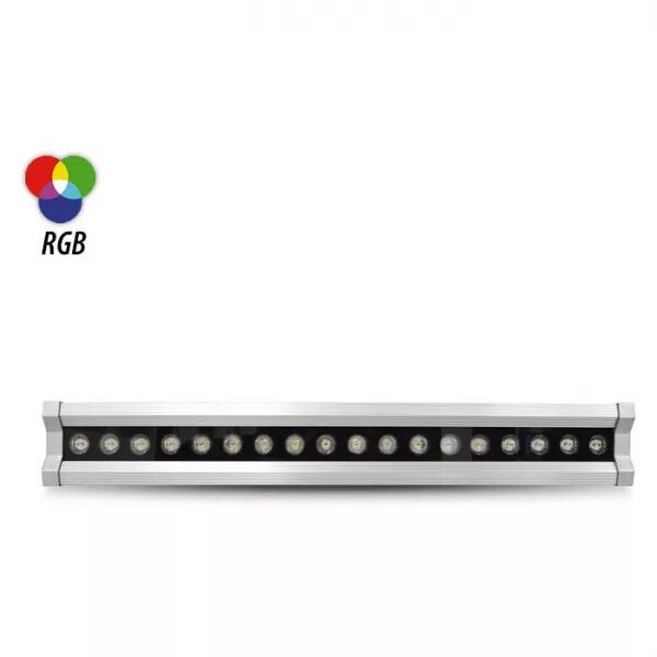 MIIDEX - ARCHEO LINE WALLWASHER ALU DMX 20W RGB IP65 (8022)