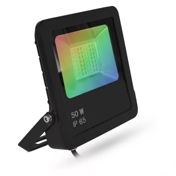 MIIDEX - ARCHEO SLIM RGB II PROJECT 50W NOIR IP65 + TELECOMMANDE HF (100186)