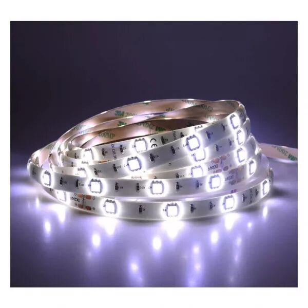 MIIDEX - BANDEAU BLC 6000K 5M 30LED ET 7,2W/M IP65 24V PU (75156E)