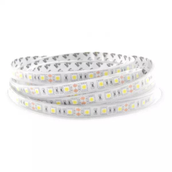 MIIDEX - BANDEAU BLC 6000K 5M 60LED ET 14.4W/M IP67 12V SILICON (75070)