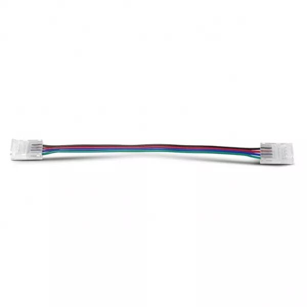 MIIDEX - BANDEAU CABLE DOUBLE CONNECTEUR 10mm PR IP54 RGB (100451)