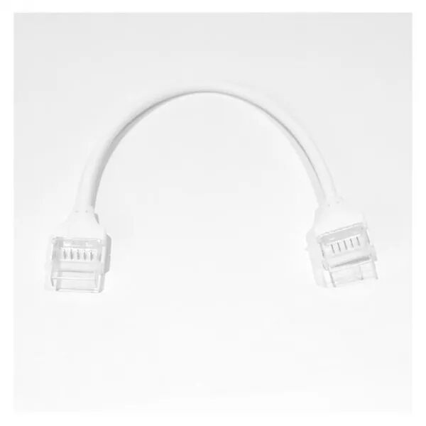 MIIDEX - BANDEAU CONNECT DROIT D/F AVEC CABLE PR BANDEAU RGB+W IP67 14MM  (100896)