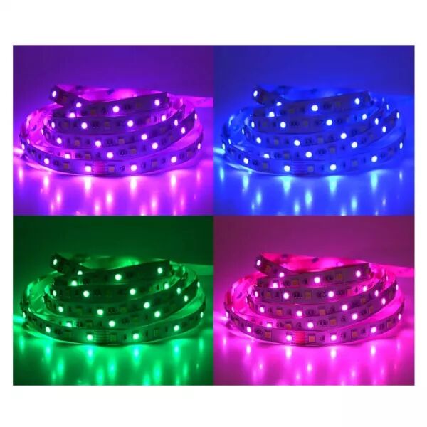 MIIDEX - BANDEAU COULEURS + BLC 5M 60LED ET 14,4W/M IP20 24V (75168)