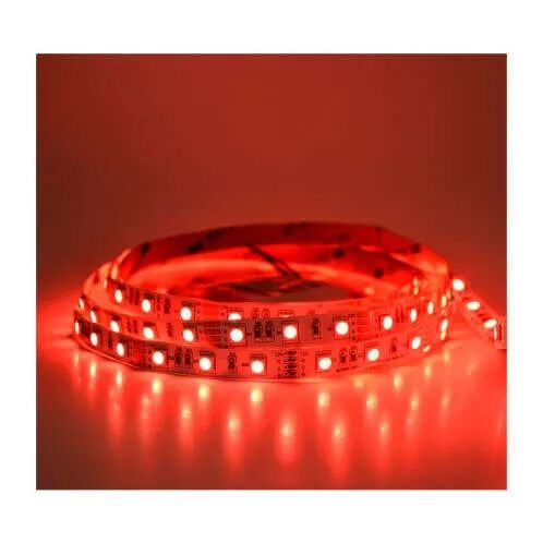 MIIDEX - BANDEAU ROUGE 5M 60LED ET 14.4W/M IP20 12V (75082)
