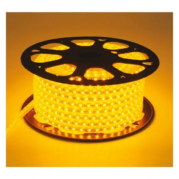 MIIDEX - BOBINE 5050 50M 8W/M JAUNE IP65 + ALIM (749830)