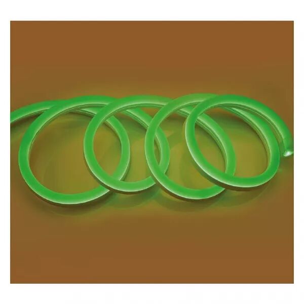MIIDEX - BOBINE NEON FLEX 50M 8W/M VERT 27 X 15MM IP65 + ALIM (749807)