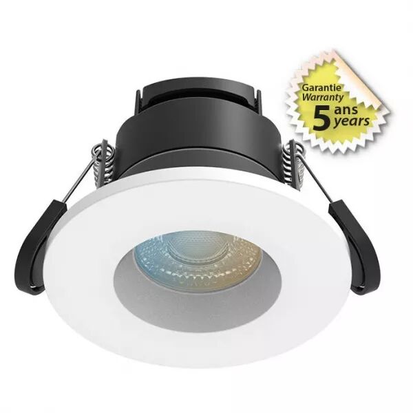 MIIDEX - CHROMA FIXE SPOT BBC � 88MM ENCAS 6W 27K/3K/4K IP65 DIM RECOUV 5ANS (763401)
