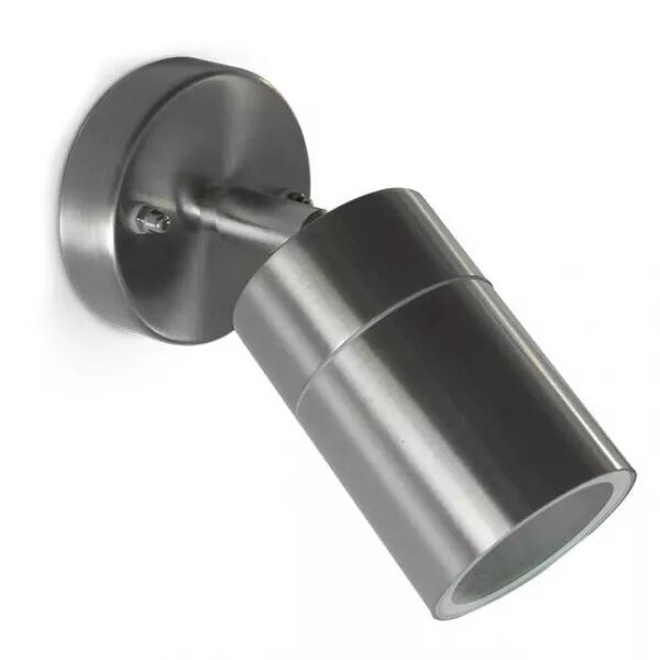 MIIDEX - CLAIRETTE D APPL 1 X GU10 CYLINDRIQUE ORIENT IP44 INOX 304 (700371)